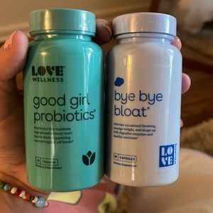 Love Wellness Bye Bye Bloat + Good Girl Probiotics